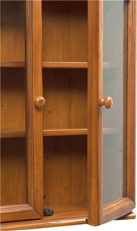 Biscottini-Vetrinetta-Country-da-appendere-in-legno-massello-di-tiglio-finitura-noce.-Made-in-Italy