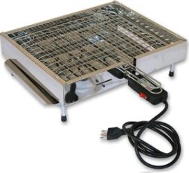 Bistecchiera-Elettrica-RE10---ST2200-Stella,-41x33cm,-Resistenza-Inox-2200W,-Satinata