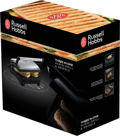 Bistecchiera-elettrica-Russell-Hobbs-Panini-Maker-3in1