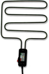 Bistecchiera Griglia Elettrica Satinata in Acciaio Inox 2000 Watt Made in Italy La Stella - ST 2000
