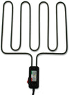 Bistecchiera griglia elettrica satinata in acciaio inox 2200 Watt Made in Italy La Stella - ST 2200