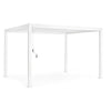 Gazebo pergola Bioclimatica con struttura in alluminio, tetto lamellare orientabile, da giardino e veranda