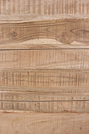 Credenza "Elmer" con struttura in legno di acacia, schienale in compensato, stile moderno