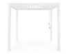 Gazebo pergola Bioclimatica con struttura in alluminio, tetto lamellare orientabile, da giardino e veranda
