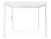 Gazebo pergola Bioclimatica con struttura in alluminio, tetto lamellare orientabile, da giardino e veranda