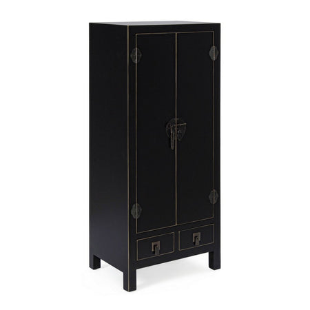 Mobile "Pechino", struttura in legno MDF, finitura a base di nitrocellulosa, maniglie in acciaio