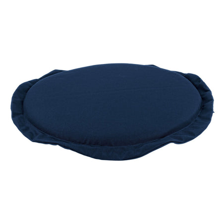 Cuscino tondo "Poly" seduta comoda, in poliestere 180, idrorepellente e sfoderabile