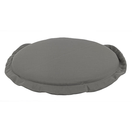 Cuscino tondo "Poly" seduta comoda, in poliestere 180, idrorepellente e sfoderabile