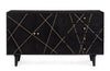 Credenza Lineas con struttura in legno di mango, cassetti in mdf, stile moderno