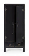 Mobile Pechino, struttura in legno MDF, finitura a base di nitrocellulosa, maniglie in acciaio