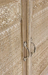 Credenza Mayra con struttura in legno di mango, decorazioni a mano, stile naturale