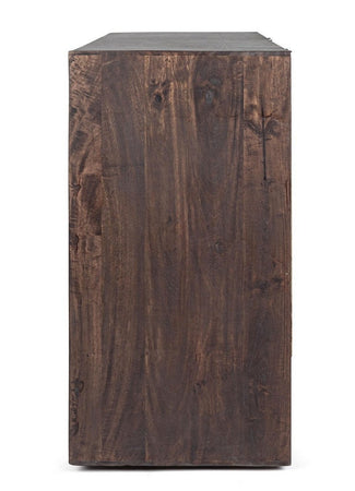 Credenza "Gunter" con struttura in legno di mango, finitura con vernice, stile moderno