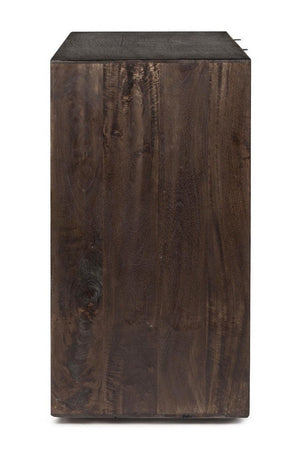 Credenza "Gunter" con struttura in legno di mango, finitura con vernice, stile moderno