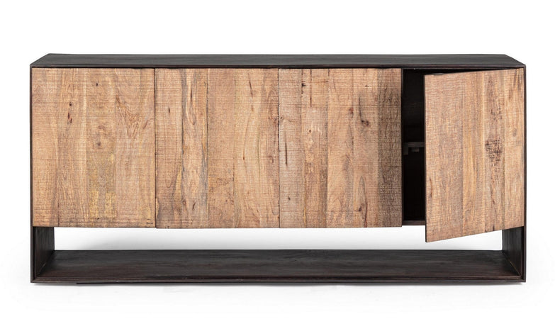 Credenza "Gunter" con struttura in legno di mango, finitura con vernice, stile moderno