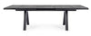 Tavolo allungabile Krion con struttura in alluminio, piano in ceramica, da 205 - 265 x 103 cm
