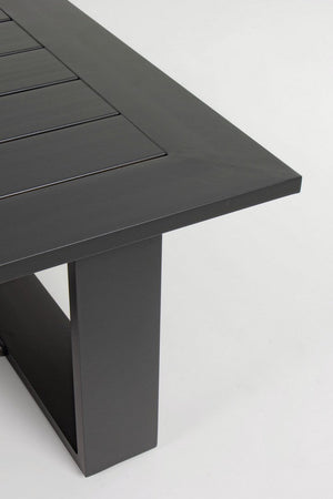 Salotto con poltrone e tavolino "Baltic" struttura in alluminio per veranda e giardino