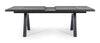 Tavolo allungabile Krion con struttura in alluminio, piano in ceramica, da 205 - 265 x 103 cm