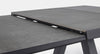 Tavolo allungabile Krion con struttura in alluminio, piano in ceramica, da 205 - 265 x 103 cm