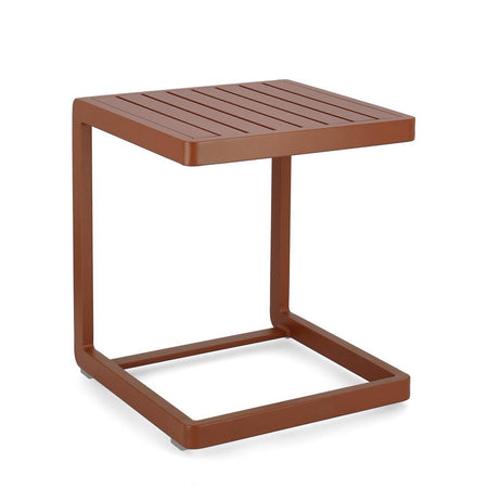 Tavolino da caffe "Konnor " per lettino da esterno e giardino 40 cm in alluminio