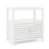 Modulo piano cucina da esterno Trinidad struttura in alluminio con 2 ante 2 ripiani 90 cm