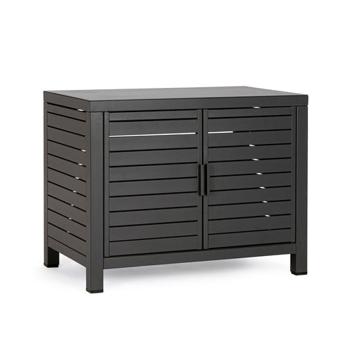 Modulo piano cucina da esterno Trinidad struttura in alluminio con 2 ante 90 cm