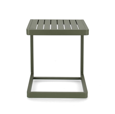 Tavolino da caffe "Konnor " per lettino da esterno e giardino 40 cm in alluminio