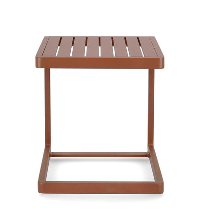 Tavolino da caffe "Konnor " per lettino da esterno e giardino 40 cm in alluminio
