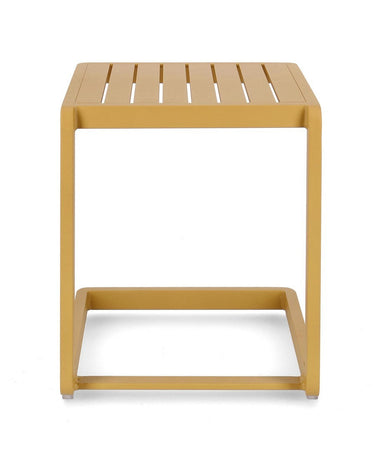Tavolino da caffe "Konnor " per lettino da esterno e giardino 40 cm in alluminio
