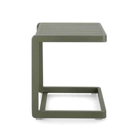 Tavolino da caffe "Konnor " per lettino da esterno e giardino 40 cm in alluminio
