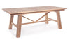 Tavolo rettangolare Maryland allungabile, in legno di teak SVLK, gambe solide