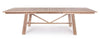 Tavolo rettangolare Maryland allungabile, in legno di teak SVLK, gambe solide