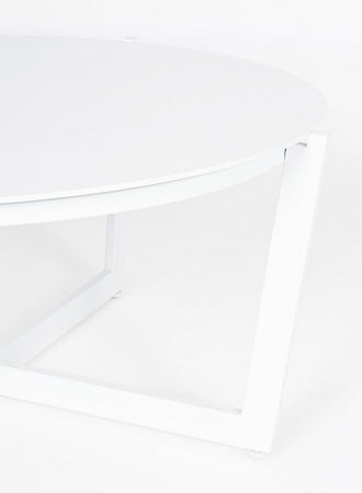 Salottino "Sirenus" con struttura in alluminio, seduta e schienale in textilene, per esterno