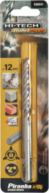 BLACK-DECKER---PIRANHA---PUNTA-PROFESSIONALE-PER-TRAPANI---PER-MATTONI/MURATURA---Ø12MMx150MM---AL-CARBURO-DI-TUNGSTENO