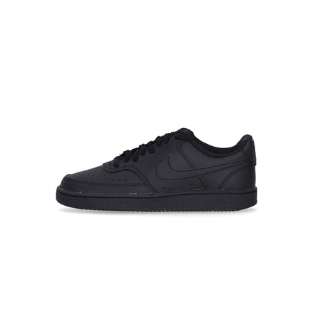 Nike Scarpa Bassa Uomo Court Vision Low Next Nature Black/black/black da uomo