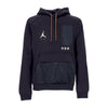 JORDAN Felpa Cappuccio Uomo Jumpman Statement Fleece Hoodie Black/black da uomo