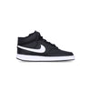 Nike Scarpa Bassa Uomo Court Vision Mid Next Nature Black/white/black da uomo