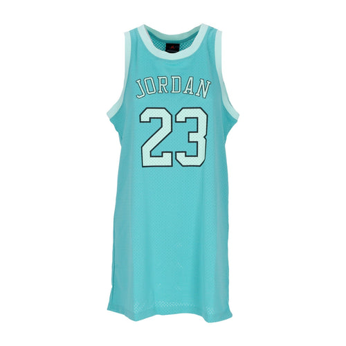 JORDAN Vestito Donna Heritage Dress Core Washed Teal/mint Foam/black da donna