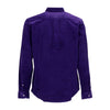 CARHARTT WIP Camicia Manica Lunga Uomo L/s Madison Fine Cord Shirt Tyrian/black da uomo