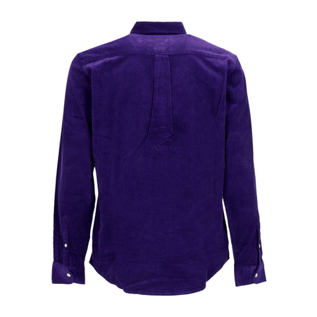 CARHARTT WIP Camicia Manica Lunga Uomo L/s Madison Fine Cord Shirt Tyrian/black da uomo