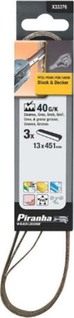 BLACK&DECKER---PIRANHA---3-PEZZI---NASTRI-ABRASIVI-13x451MM-PER-LEVIGATRICI-A-NSTRO---GRANA-40-**