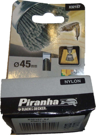 BLACK&DECKER---PIRANHA---SPAZZOLA-METALLICA-Ø45MM-PER-LEVIGATURA-SUPERFICI-LISCE-DI-VARI-MATERIALI