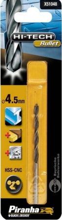 BLACK&DECKER---PUNTA-PER-TRAPANO-HSS-CNC-BULLET-4.5MM***