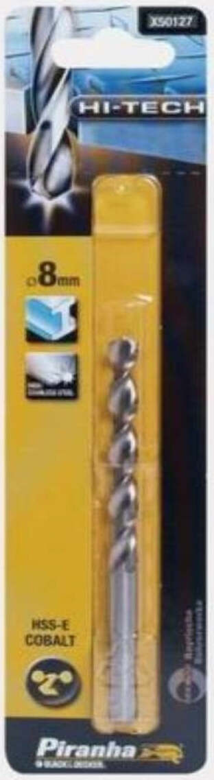 BLACK&DECKER---PUNTE-PER-TRAPANO-COBALTO-8MM