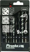 BLACK&DECKER---SET-9-PUNTE-DA-TRAPANO-PER-LEGNO/METALLO/CEMENTO