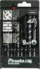 BLACK&DECKER---SET-9-PUNTE-DA-TRAPANO-PER-LEGNO/METALLO/CEMENTO