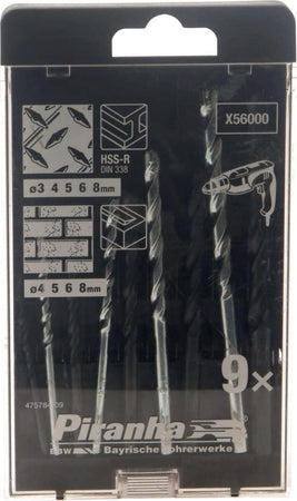 BLACK&DECKER---SET-9-PUNTE-PER-METALLO/MURO