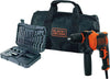 BLACK&DECKER---TRAPANO-A-PERCUSSIONE-ELETTRICO-710W+-BORSA-E-ACCESSORI