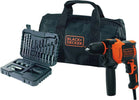 BLACK&DECKER---TRAPANO-A-PERCUSSIONE-ELETTRICO-710W+-BORSA-E-ACCESSORI