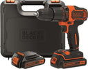 BLACK&DECKER---TRAPANO-AVVITATORE-A-PERCUSSIONE-18V-2-BATTERIE+-VALIGETTA-0-360/0-1400-Giri/Min