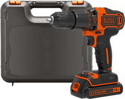 BLACK&DECKER---TRAPANO-AVVITATORE-A-PERCUSSIONE-18V-LITIO-+-VALIGETTA